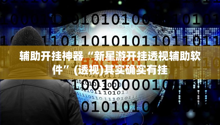 辅助开挂神器“新星游开挂透视辅助软件”(透视)其实确实有挂 辅助开挂神器“新星游开挂透视辅助软件”(透视)其实确实有挂