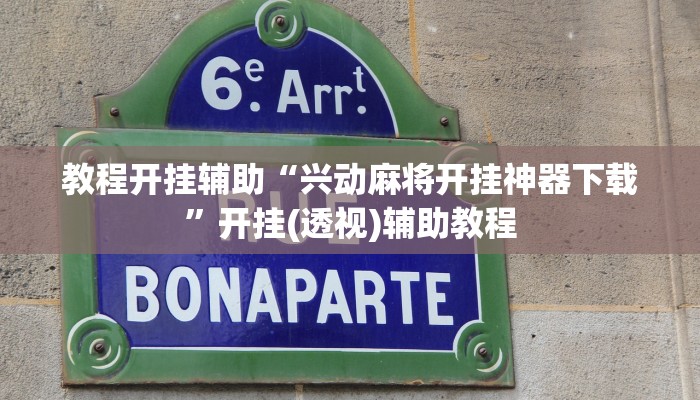 教程开挂辅助“兴动麻将开挂神器下载”开挂(透视)辅助教程