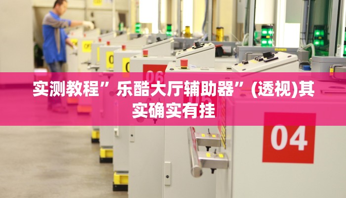 实测教程”乐酷大厅辅助器”(透视)其实确实有挂