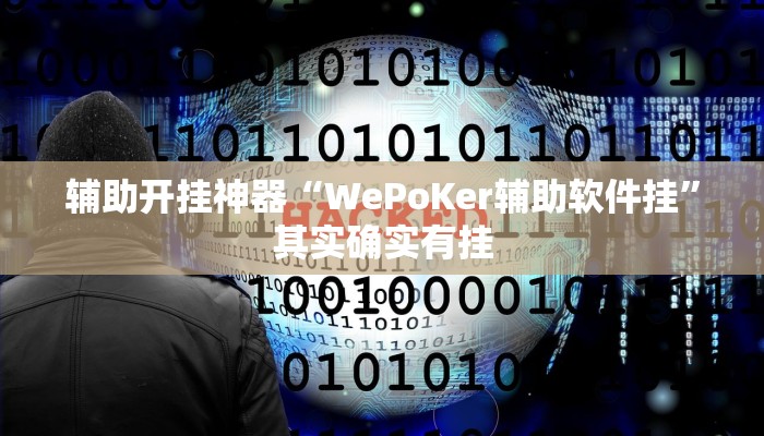 辅助开挂神器“WePoKer辅助软件挂”其实确实有挂