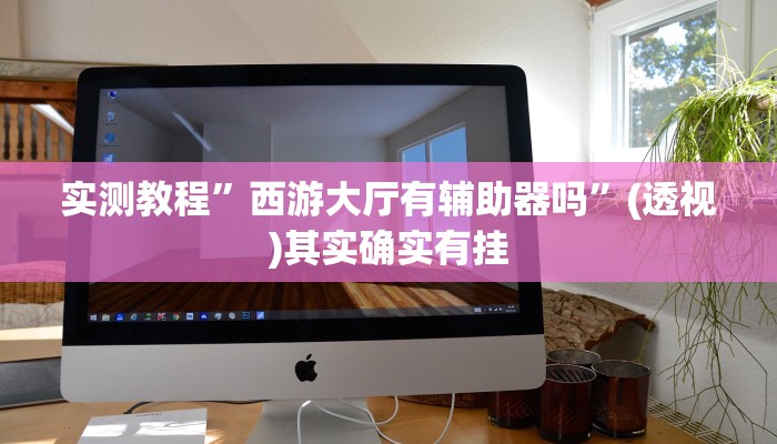 实测教程”西游大厅有辅助器吗”(透视)其实确实有挂