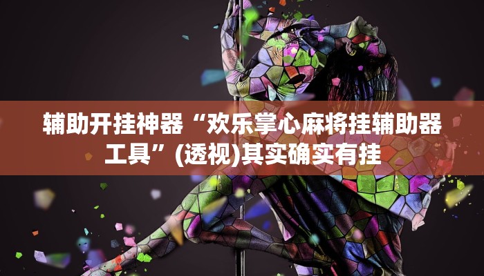 辅助开挂神器“欢乐掌心麻将挂辅助器工具”(透视)其实确实有挂