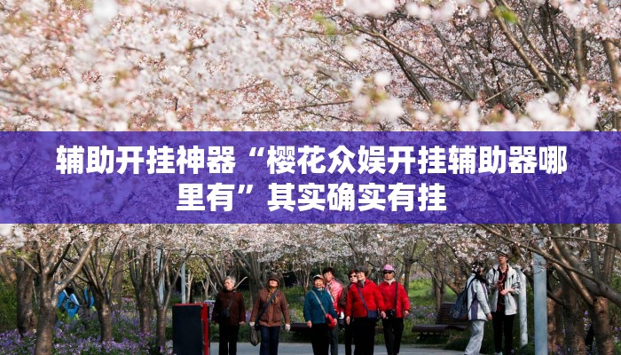 辅助开挂神器“樱花众娱开挂辅助器哪里有”其实确实有挂