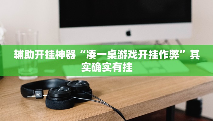 辅助开挂神器“凑一桌游戏开挂作弊”其实确实有挂