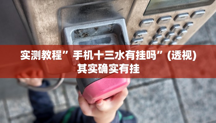 实测教程”手机十三水有挂吗”(透视)其实确实有挂 实测教程”手机十三水有挂吗”(透视)其实确实有挂
