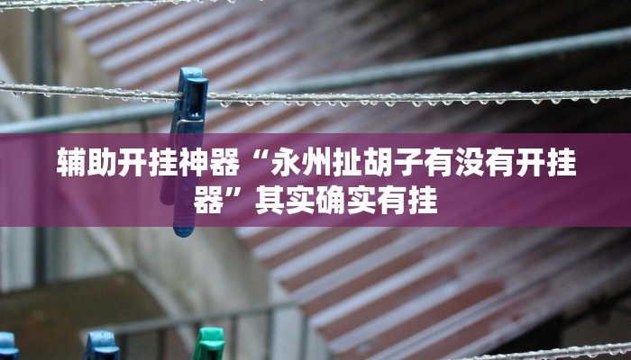 辅助开挂神器“永州扯胡子有没有开挂器”其实确实有挂 辅助开挂神器“永州扯胡子有没有开挂器”其实确实有挂
