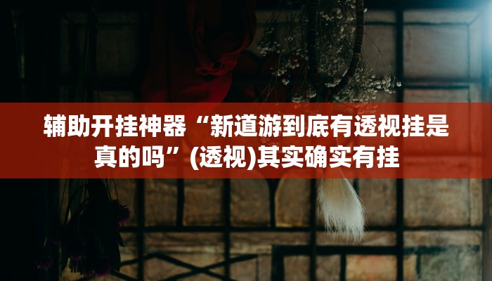 辅助开挂神器“新道游到底有透视挂是真的吗”(透视)其实确实有挂 辅助开挂神器“新道游到底有透视挂是真的吗”(透视)其实确实有挂