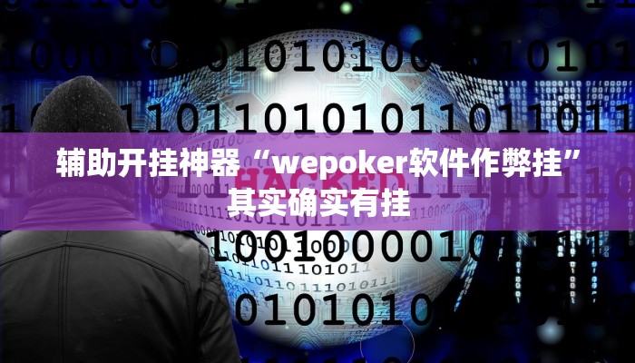 辅助开挂神器“wepoker软件作弊挂”其实确实有挂