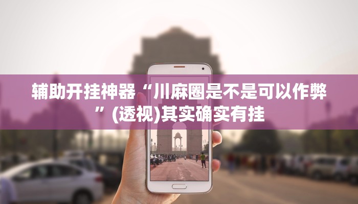 辅助开挂神器“雀神广东麻将有挂是真的吗”其实确实有挂 辅助开挂神器“雀神广东麻将有挂是真的吗”其实确实有挂