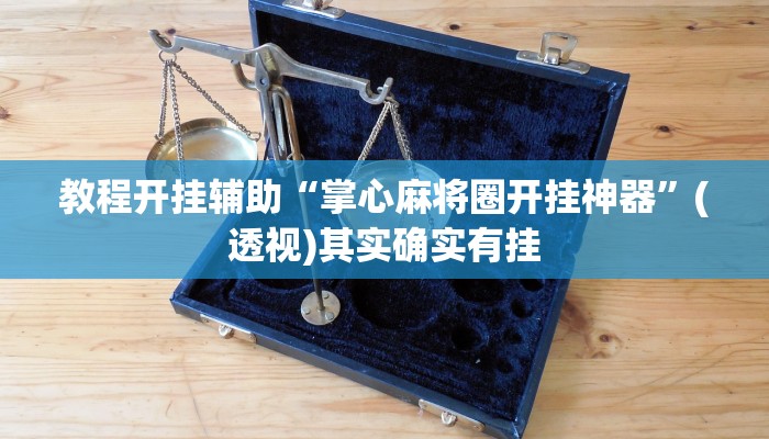 教程开挂辅助“掌心麻将圈开挂神器”(透视)其实确实有挂 教程开挂辅助“掌心麻将圈开挂神器”(透视)其实确实有挂