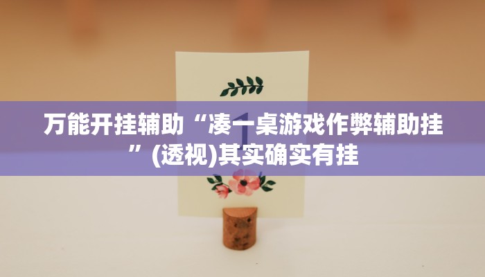 实测教程”新乐是怎么开挂的”(透视)其实确实有挂 实测教程”新乐是怎么开挂的”(透视)其实确实有挂