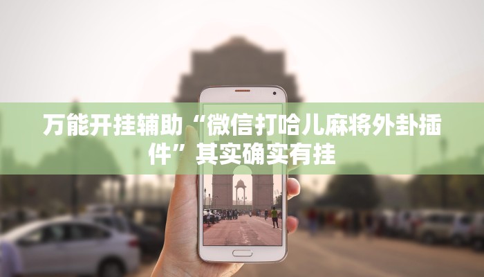 万能开挂辅助“微信打哈儿麻将外卦插件”其实确实有挂 万能开挂辅助“微信打哈儿麻将外卦插件”其实确实有挂