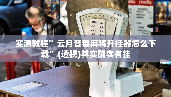 实测教程”云月晋善麻将开挂器怎么下载”(透视)其实确实有挂 实测教程”云月晋善麻将开挂器怎么下载”(透视)其实确实有挂