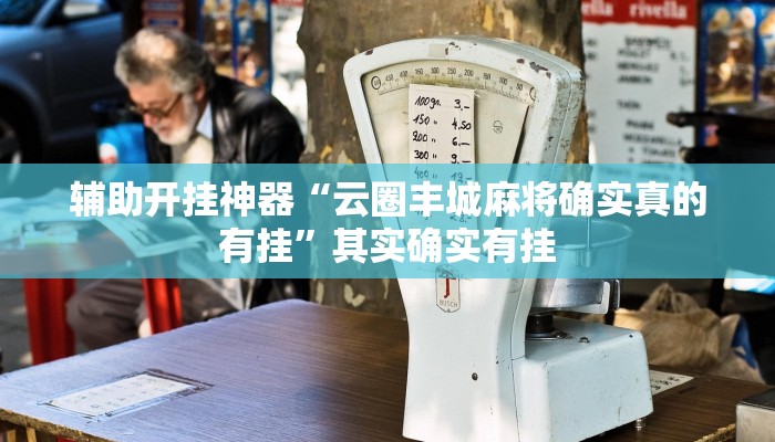 辅助开挂神器“云圈丰城麻将确实真的有挂”其实确实有挂